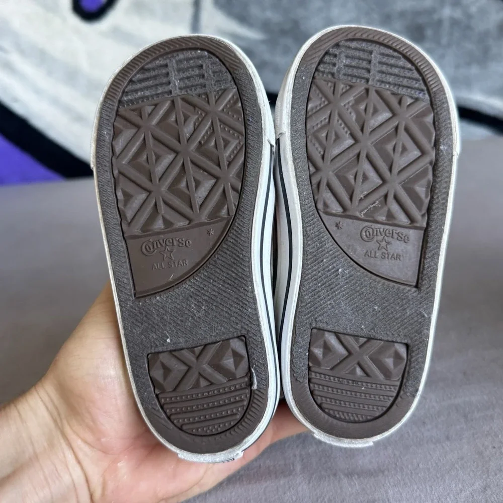 Size 8c - Converse Chuck Taylor All Star 2V Oxford Infant/Toddler Shoes A03966F